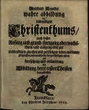 Gottfried Arnolds wahre abbildung des inwendigen Christenthums