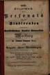 Verzeichnis des Personals und der Studierenden auf der Königlich Preußischen Universität Marburg. SS 1855 - WS 1855/56