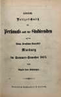 Verzeichnis des Personals und der Studierenden auf der Königlich Preußischen Universität Marburg. SS 1877 - WS 1877/78