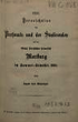 Verzeichnis des Personals und der Studierenden auf der Königlich Preußischen Universität Marburg. SS 1891 - WS 1891/92
