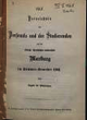 Verzeichnis des Personals und der Studierenden auf der Königlich Preußischen Universität Marburg. SS 1903 - WS 1903/1904