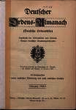 Deutscher Ordens-Almanach : dt. Ordensliste ; Handbuch d. Ordensritter u. Ordensdamen deutscher Staatsangehörigkeit. 3.1908/09(1908)