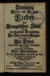 Sammlung Alter und Neuer Lieder Des Evangelischen Zions, [...]