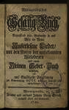Wernigerödisches Gesang-Buch, Begreiffend 852. Geistreiche so wol Alte als Neue Auserlesene Lieder, [...]