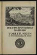 Vorlesungen / Philipps-Universität Marburg. Im Winterhalbjahr 1932/33.