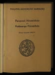 Personal- und Vorlesungsverzeichnis / Philipps-Universität Marburg. WS 1954/55.