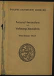 Personal- und Vorlesungsverzeichnis / Philipps-Universität Marburg. WS 1956/57.