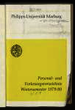 Personal- und Vorlesungsverzeichnis / Philipps-Universität Marburg. WS 1979/80.