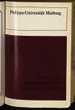 Personal- und Vorlesungsverzeichnis / Philipps-Universität Marburg. WS 1983/84.