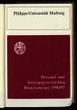 Personal- und Vorlesungsverzeichnis / Philipps-Universität Marburg. WS 1996/97.