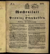 Wochenblatt für die Provinz Oberhessen. (1844)