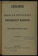 Chronik der Königlich Preussischen Universität Marburg. 7.1893/94(1894)