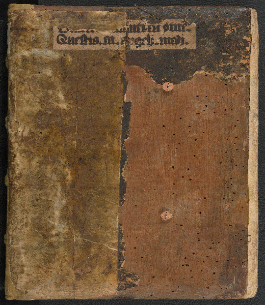 Universitätsbibliothek Marburg Ms. 11: Viaticum - Quaestio M. Angeli