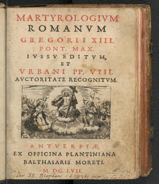 Universitätsbibliothek Marburg Ms. 543: Appendix novorum quorundam tam de praecepto quam ex indulto Apostolico aliorumque item ecclesiae Corbejensis propriorum festorum localium
