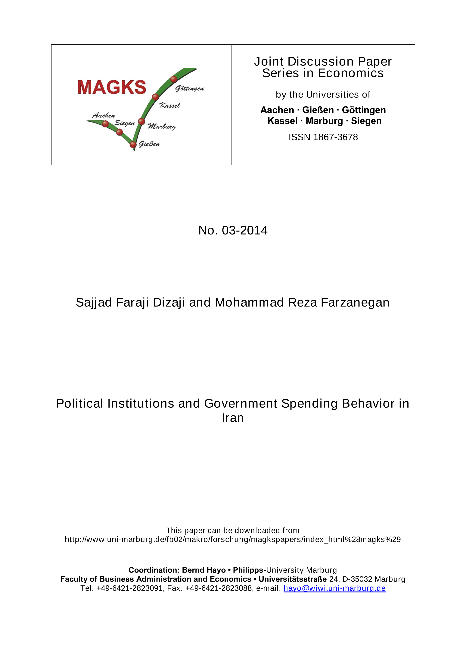 Political Institutions and Government Spending Behavior in Iran