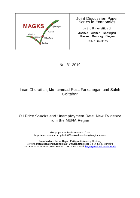 Oil Price Shocks and Unemployment Rate: New Evidence from the MENA Region